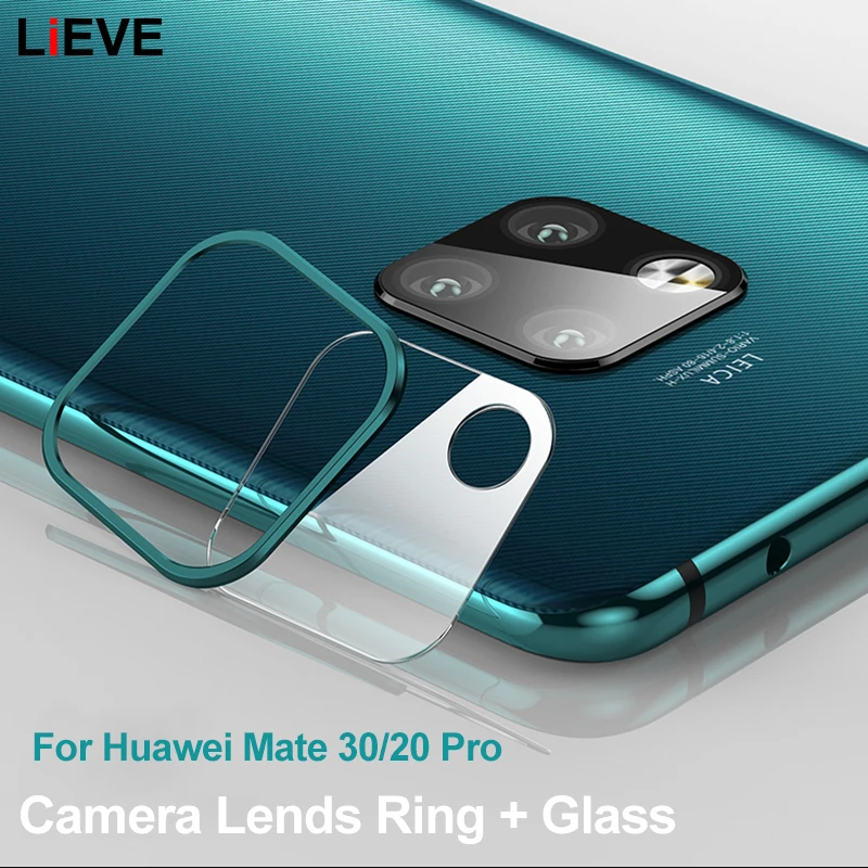 Для huawei mate 30 Pro Чехол для huawei P30 P20 mate 30 20 Pro объектив камеры закаленное стекло Защита экрана и защитный чехол с кольцом