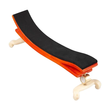 

Violin Shoulder Rest for 4/4 with Collapsible and Height Adjustable Feet, Wood Grain