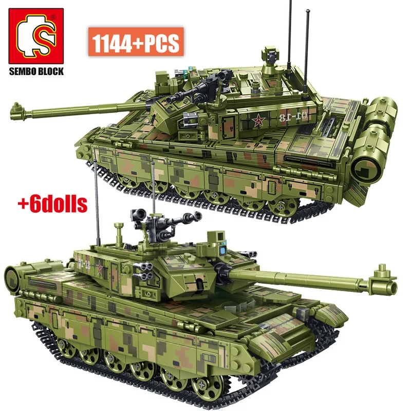 1144 шт. городской военный 99A основная тяжелая модель танка тяжелого типа