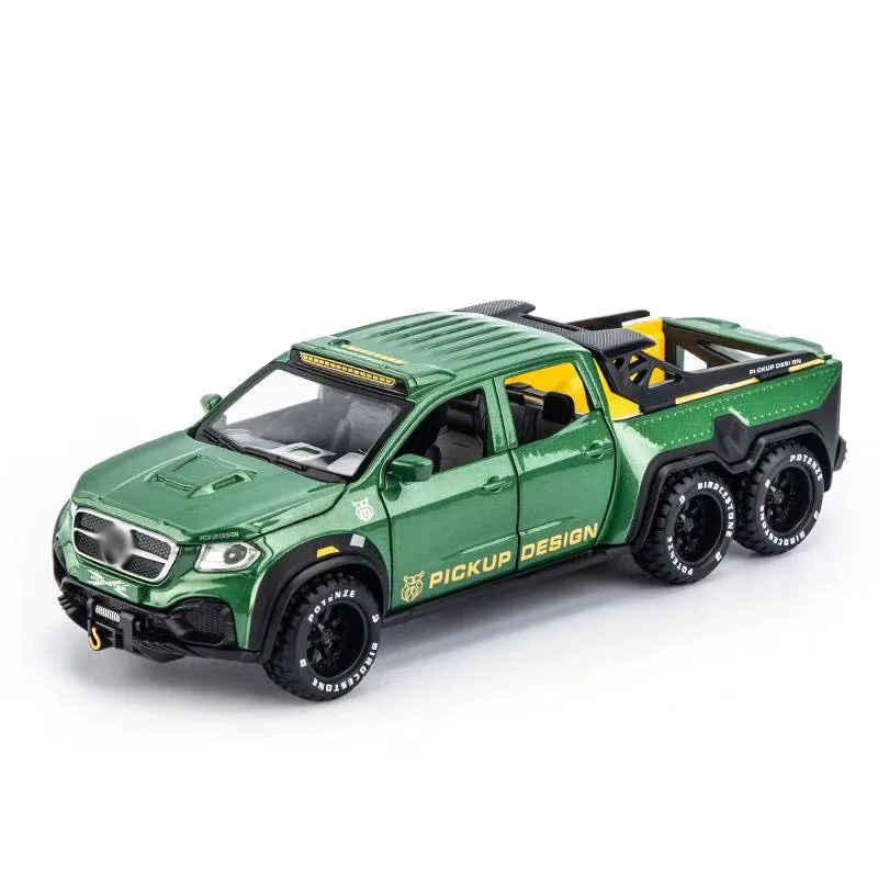 Внедорожник X-Class Exy 6X6 игрушечная машинка из сплава литой звук светильник сигнал