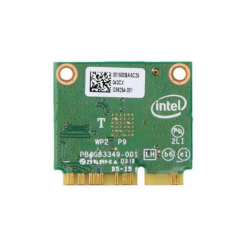 Двухдиапазонный беспроводной-AC 7260 Intel 7260HMW 7260AC 2,4G/5 Ghz 802.11ac MINI PCI-E 2x2 WiFi карта+ Bluetooth 4,0 Wlan адаптер