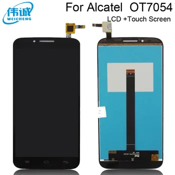 

WEICHENG For Alcatel one touch Flash Plus 7054T OT7054T ot7054 LCD Display+Touch Screen Digitizer Assembly Replacement Parts