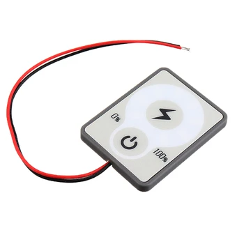

TD16 24V LED Battery Power Indicator Touch Button Switch Power Display Lead-acid Tester Detector Accessory for Digital Capacity