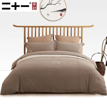 

Home Textiles Chinese Style Full Cotton Bedding Article Embroidery In National Customs Freedom Cotton Thickening Bedding Suite