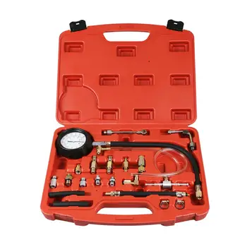 

0-140 PSI Fuel Injection Pump Injector Tester Pressure Gauge Gasoline