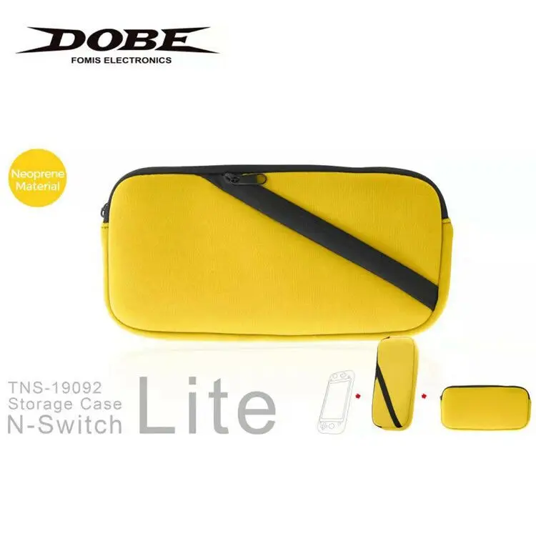 DOBE для nyd Switch Lite dive Мягкая тканевая сумка Переключатель Мини хост сумка для хранения Портативная сумка на молнии