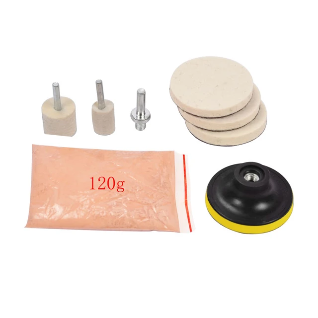 34pcs Deep Scratch Remover Car Glass Polishing Kit polishing pad polisseuse  auto polishing pads Polishing accessories