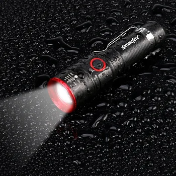 

2019 New Portable USB Rechargeable Strong Light LED Flashlight Outdoor Camping Fishing Light