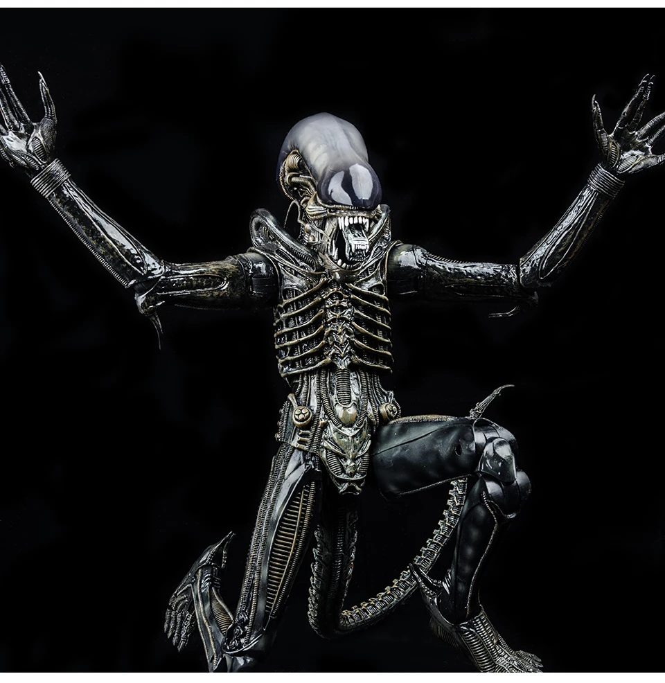 NECA ALIEN 1979 40TH ANNIVERSARY BIG CHAP 1/4 56 см масштабная фигурка Коллекционная модель игрушки в