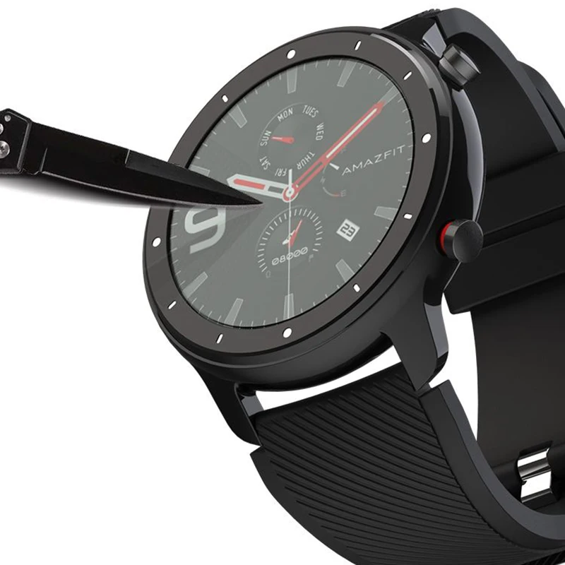 1-3 Pcs Protective Temepred Glass On For Xiaomi Huami Amazfit GTR 42mm G TR 47mm GT T R 42 47 MM Mi Smart Watch Screen Protector