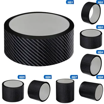 

ACar Stickers Carbon Fiber Protector Strip Sticker Auto Door Anti Scratch Tape Collision Scuff DIY Paste Film Auto Accessories