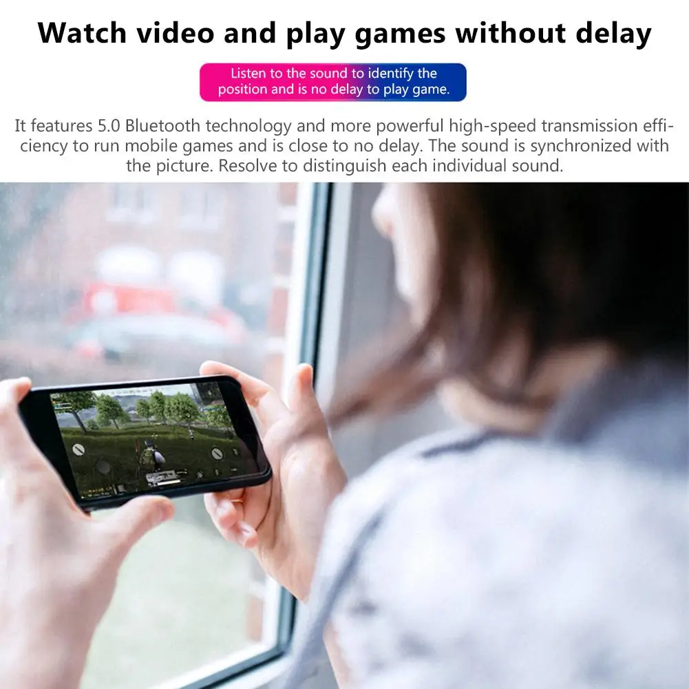 Наушники с Bluetooth последней модели отпечатков пальцев Сенсорный поворот закрытый Многофункциональный Спортивный Bluetooth гарнитура Водонепроницаемая Зарядка для телефона
