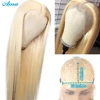 Ama 613 Honey Blonde Lace Front Wig HD Transparent Part Lace Wigs Blonde Wig 32 inch Human Hair Wigs For Black Women Pre Plucked ► Photo 2/6