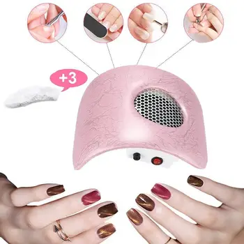 

Nail Vacuum Cleaner Machine Nail Dust Collector With 3 Dust Collecting Bags Nail Salon Cleaning Equipment Nail Polishing