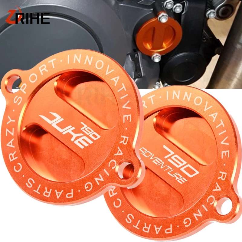 

Motorcycle Rear Brake Engine Oil Filter Cover Cap For KTM 790 Duke 790DUKE 2018 2019 790Adventure2019 790 Adventure R / S 2019