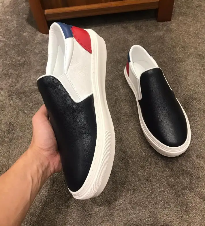 New Top quality man brand Fashion Genuine leather Casual Shoes Low help lace-up sneakers lazy person shoes New Top quality man brand Fashion Genuine leather Casual Shoes Low help lace-up sneakers lazy person shoes