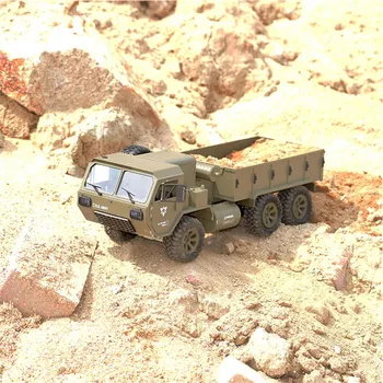

FY004A 1:16 6WD Children Gift Boys Racing Off Road Vehicles Proportional Funny RC Car Lightweight Army Truck Model Toys 2.4G