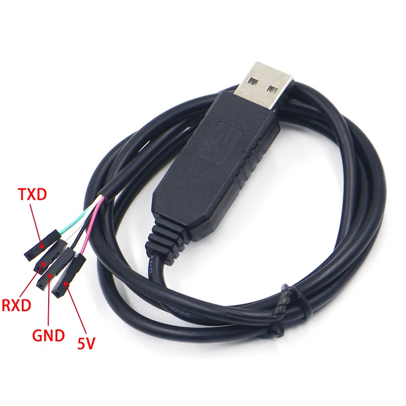 Умная электроника PL2303 PL2303HX USB для UART ttl кабельный модуль 4 p 4 pin RS232 конвертер последовательная линия Поддержка Linux Mac Win7 - Цвет: PL2303HX