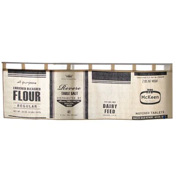 

Vintage Style Kitchen Short Curtains Cotton Window Valances Increase Privacy