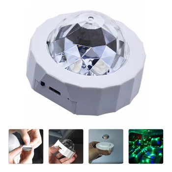 

1 Set Voice Control Lamp Atmosphere Lamp Colorful LED Lamp Car Music Light