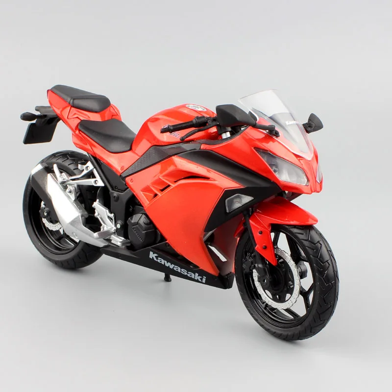 1:12 automax маленький Kawasaki Ninja 300 EX300 ZX3R гоночный мотоцикл игрушечные весы велосипед Diecasts& игрушки автомобили-модельная игрушка миниатюрный ребенок