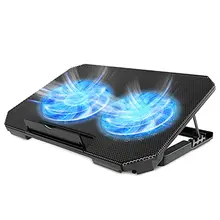 

17inch Gaming Laptop Cooler Six Fan Led Screen Two USB Port 2600RPM Laptop Cooling Pad Notebook Stand For Laptop