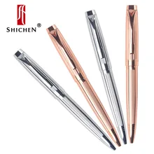 Shichen A076 хороший дизайн гравированная тяжелая металлическая шариковая ручка 0,7 мм и 1,0 мм nib. Подарочная ручка для школы и офиса