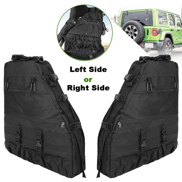 JK,JLラングラー用のロールバー収納バッグ 両サイド用