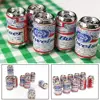 1:12 Scale Accessories Miniature Beer Bottle Can Model 10pcs/set Toy And Decor Beer Scene Food Mod Y9t3 1