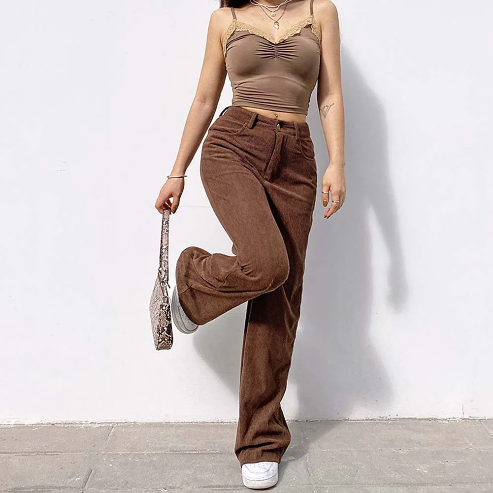 Indie Aesthetics Wide Leg Pants Y2k 
