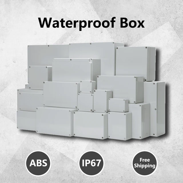 Product Review: ABS Wire Junction Box Waterproof Electronic Safe Case Plastic Boxes Plastic Organizer IP67 Waterproof Enclosure Box