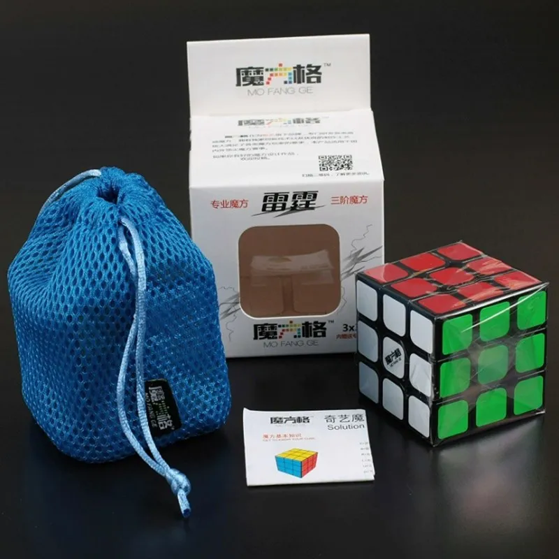 QIYI ThundErclap 3X3X3 скоростной кубик головоломка Профессиональный конкурсный куб, детские игрушки Праздничные подарки