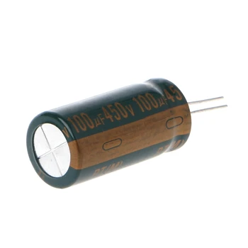 

450V 100uF Capacitance Electrolytic Radial Capacitor High Frequency Low ESR PXPE