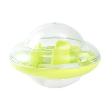 

Dog Toy Tumbler Leaking Food Ball Funny Cat Puzzle Leaking Slow Food Toy Green