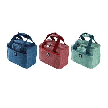 

Lunch Box Portable Cation Lunch Cooler Bag Fruit Food Ice Bag Waterproof Large Capacity Picnic Thermal Bag For Women Hot Sale