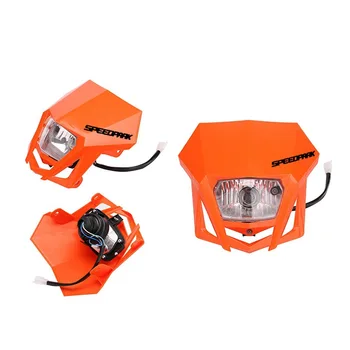 

Universal cross country motorcycle accessories headlamp personalized grimace headlamp for KTM 250 150 SX XC MX exc