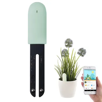

Youpin HHCC Flora Monitor 4 In 1 Flower Plant Light Temperature Smart sensor Tester Garden Soil Moisture Nutrient Monitor