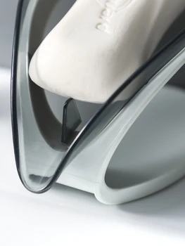 

Creative Tree leaf soap box Bathroom non-punch sucker soap holder toilet liquid laundry soap box holder