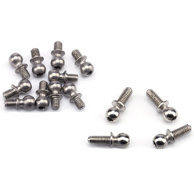 TOOGOO 144001-1338 Ball Head Screw for Wltoys 144001 1/14 4WD RC Car Spare Parts Upgrade Accessories 