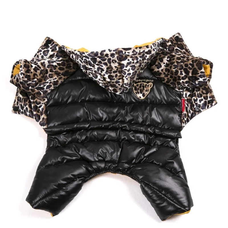 Новинка зимняя одежда для собак маленьких утепленный пуховик спасательное