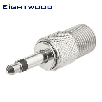 

Eightwood 5PCS Car Stereo Mini Conversion Adapter F Jack to 3.5mm 1/8" Plug Mono Cable Converter for FM Bose Wave Radio Antenna