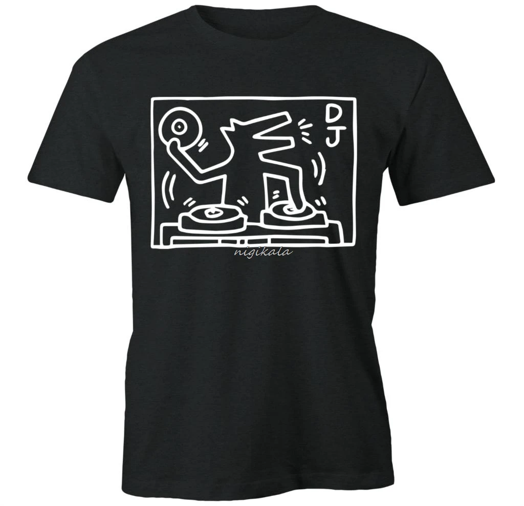 

KEITH HARING - DJ DOG - 1988 - TALKING HEADS - POP ART - Abstract Contemporary