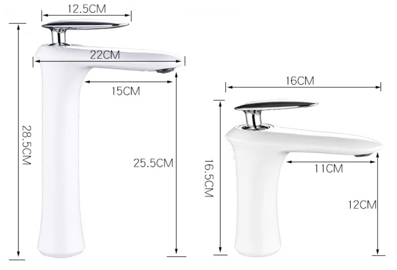 3color European Brass Creative Heightenin Faucet Balcony Bathroom Wash Basin Hot And Cold Water Mixing Tap Counter Basin Bibcock