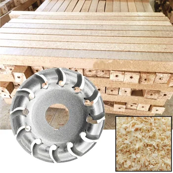 

16mm Electric Angle Grinder Blades 12 Teeth Wood Carving Disc Woodworking Cutting Shaping Tool ALI88