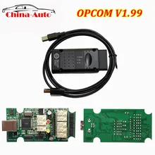 Самая низкая цена OPCOM V1.59/1,70/V1.95/V1.99 с чипом PIC18F458 OP-COM obd2 сканер диагностический инструмент opcom v1.99