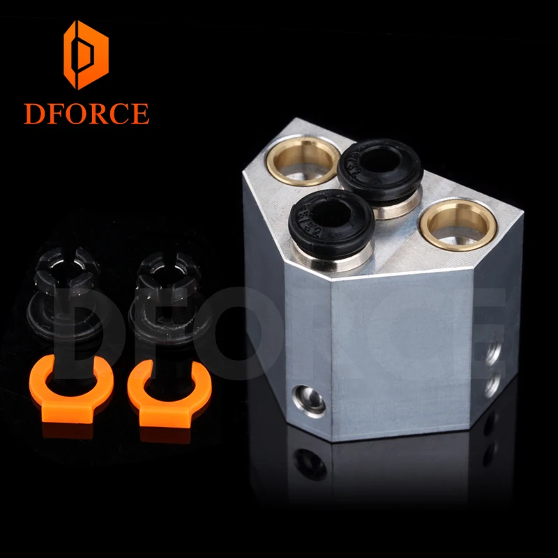 DFORCE Настройте вашу двойную экструзию + chimera водяное охлаждение для 3d принтера e3d