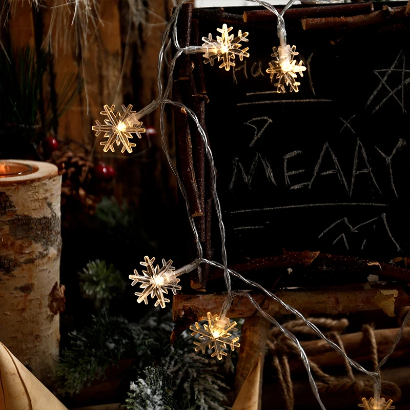 

Snowflake string Christmas tree creative decoration supplies Christmas shop store activities scene atmosphere store layout