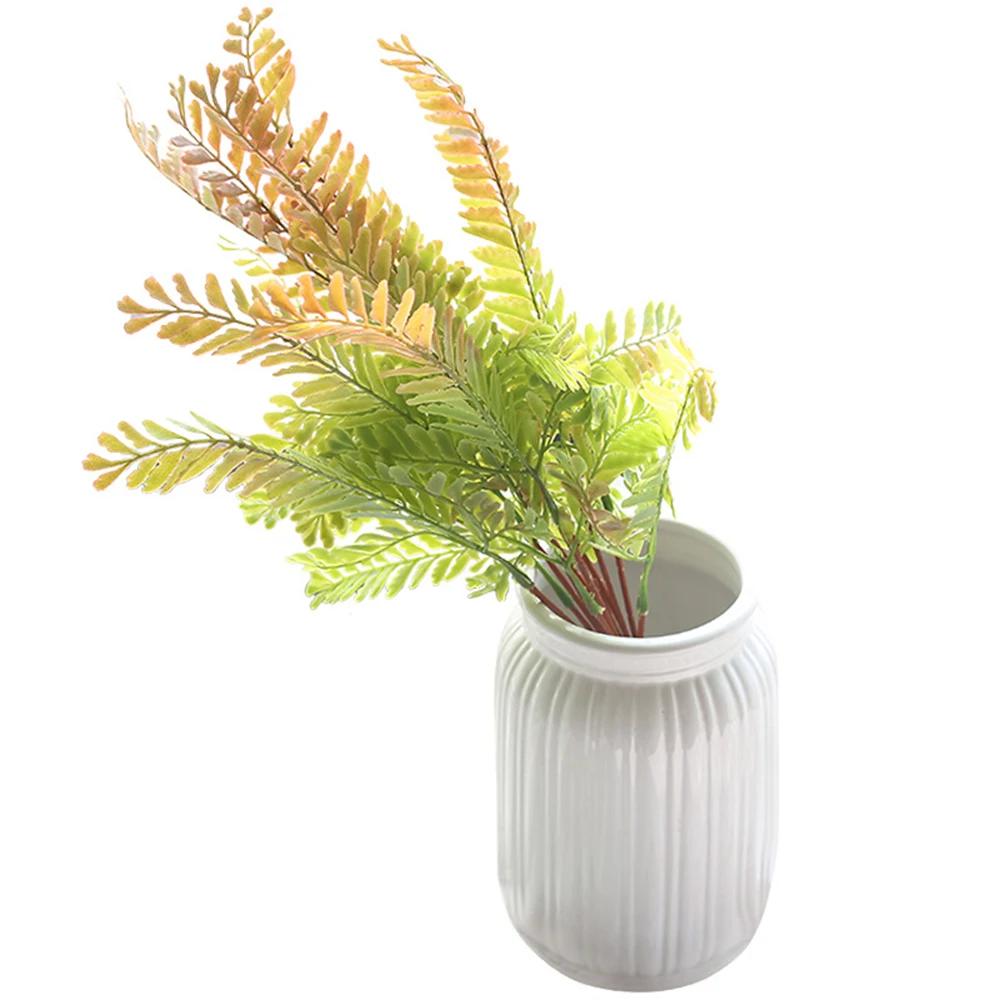 Artificial Green Plant Sage Simulates Leaf Wall Desk Fake Leaves Plant For Home Garden Decoration Simulation Fake Flower 4