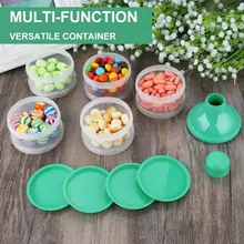 Детский дозатор сухого молока, Штабелируемый контейнер для хранения в путешествии, 3 упаковки, новинка