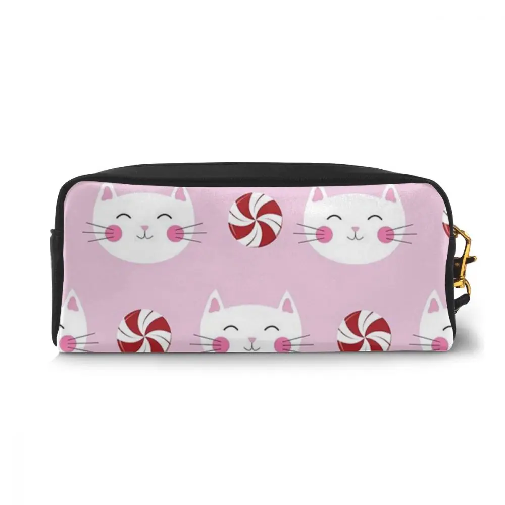NOISYDESIGNS, женский кожаный кошелек, модный, на ремешке, клатч, кошелек, розовый, для кошек, для мобильного телефона, сумка на запястье, кошельки для женщин, Bolsa
